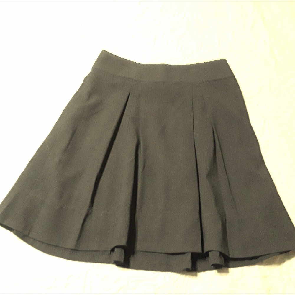 Limited Gray A-Line Skirt Dark Academia